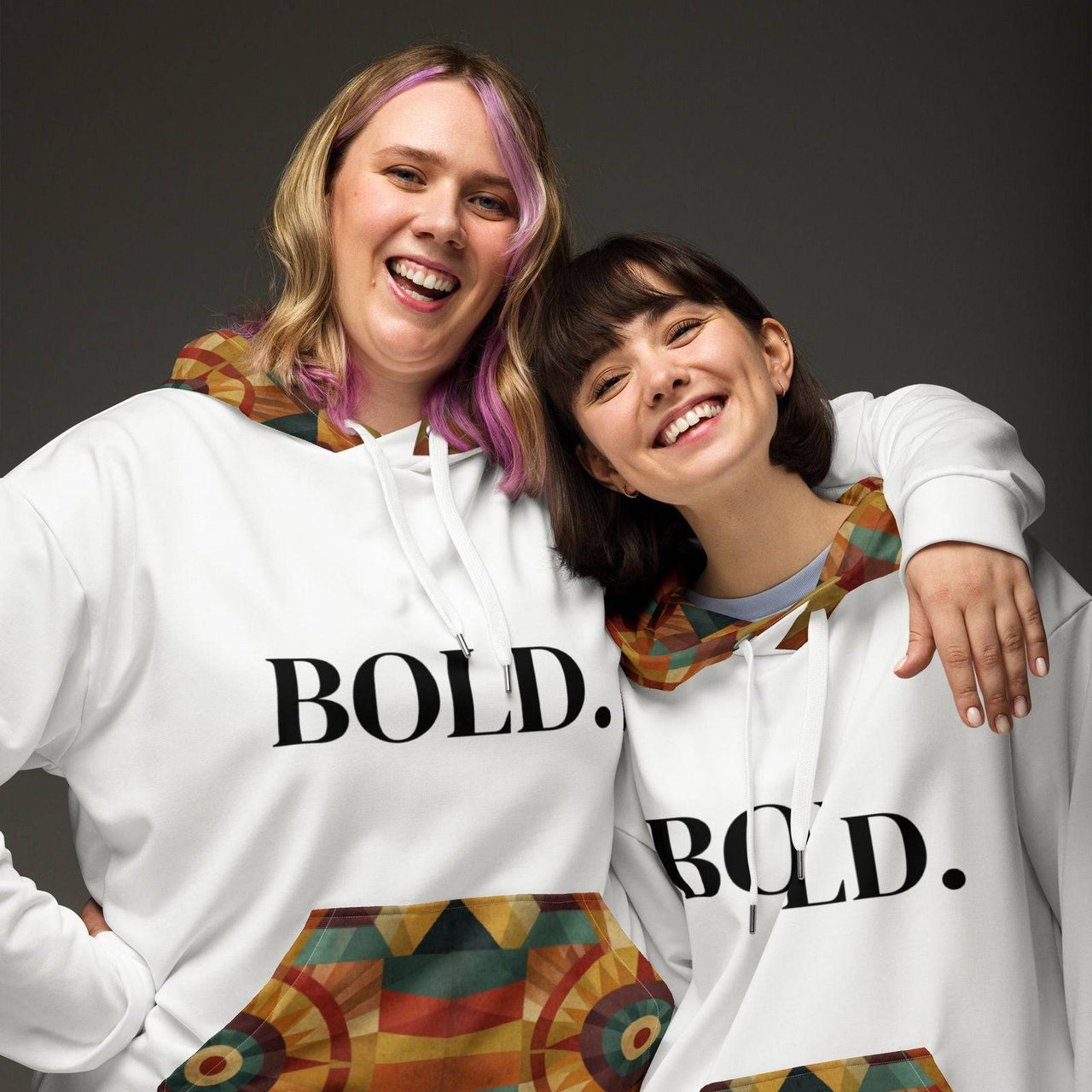 Bold Unisex Hoodie | Christian Apparel for Confidence | Wear Your Heart - Wear Your Heart