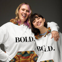 Bold Unisex Hoodie | Christian Apparel for Confidence | Wear Your Heart - Wear Your Heart