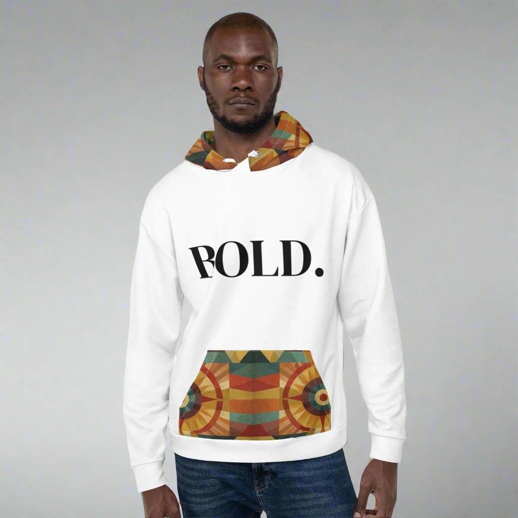 Bold Unisex Hoodie | Christian Apparel for Confidence | Wear Your Heart - Wear Your Heart