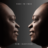 Face to Face by Yemi Alafifuni digital track cover showing mirrored portraits symbolizing intimate Christian worship. Media > Music & Sound Recordings.