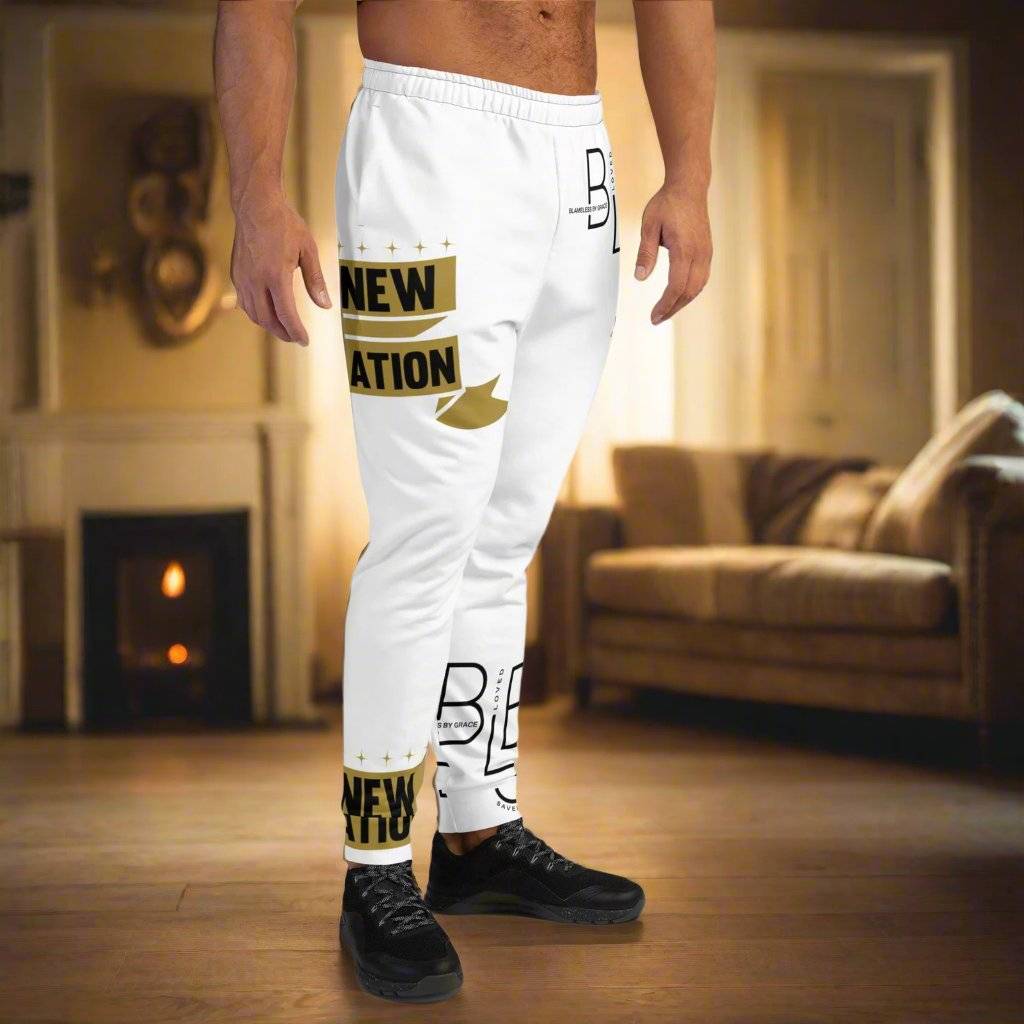 New Creation BLESSED Men's Joggers - Wear Your Heart
