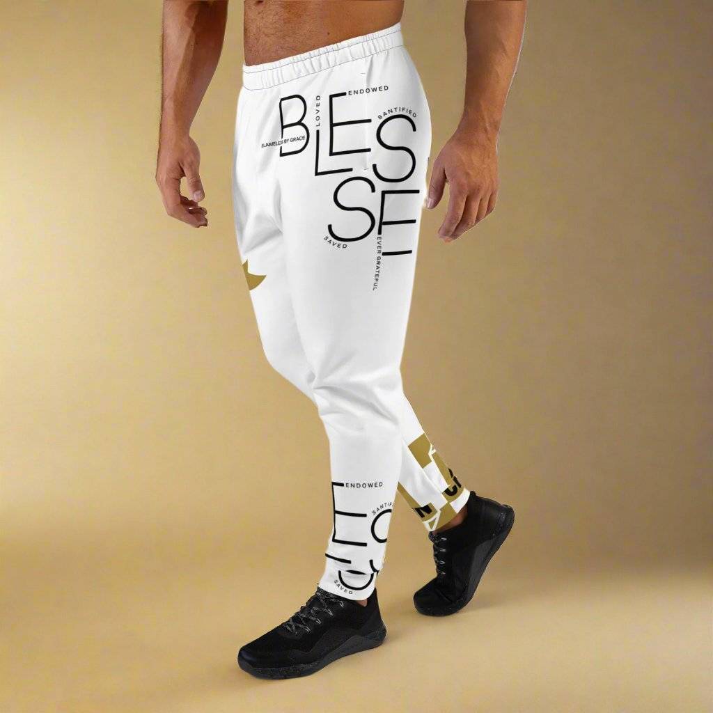 New Creation BLESSED Men's Joggers - Wear Your Heart