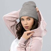 Overcomer Embroidery Cuffed Beanie - Unisex, Hypoallergenic, 100% Turbo Acrylic - Wear Your Heart