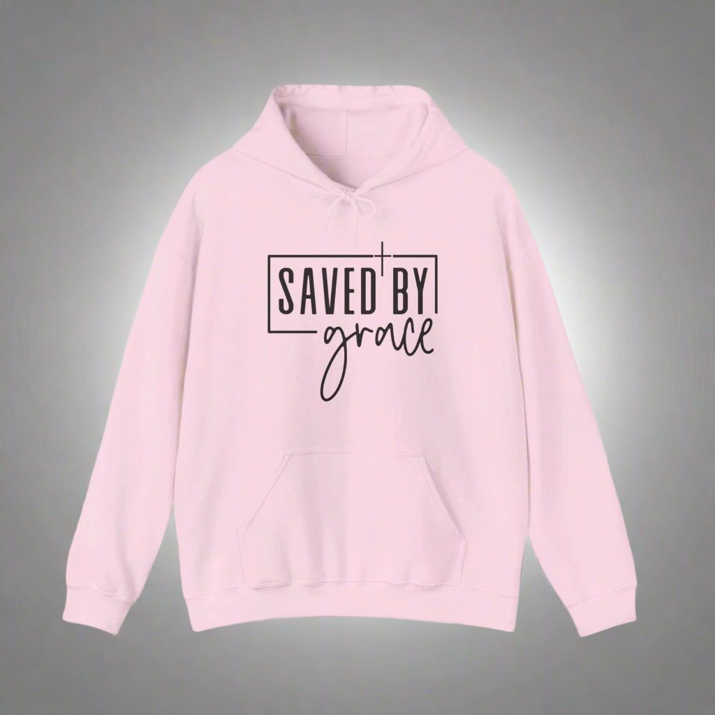 Saved by Grace Unisex Hoodie | Christian Apparel | Wear Your Heart - Wear Your Heart