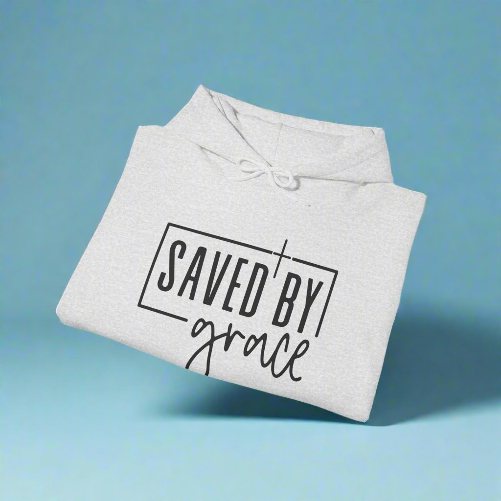 Saved by Grace Unisex Hoodie | Christian Apparel | Wear Your Heart - Wear Your Heart