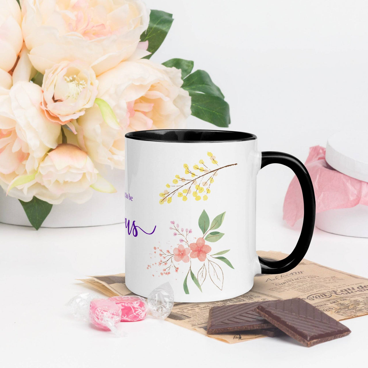 My Day is Going to Be Fabulous Mug – Vibrant Color Inside - Wear Your Heart