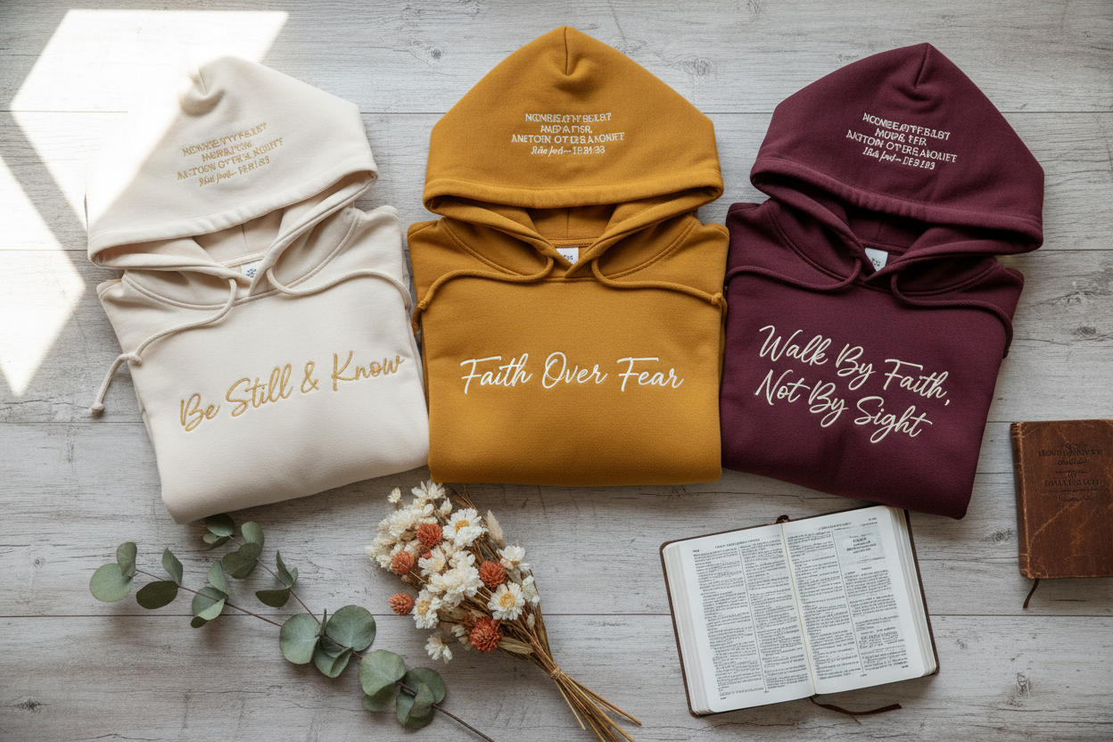 Bible Scripture Hoodies: Wear Your Favourite Verses