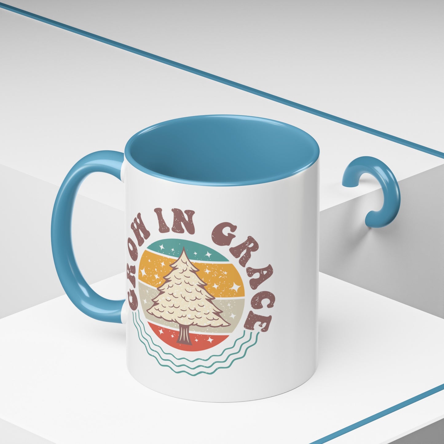 Custom Printed "Grow In Grace" Mug