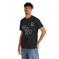 BLESSED Camiseta de algodón pesado unisex con estampado personalizado