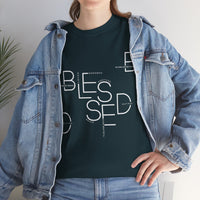 Blessed Custom Print Unisex Heavy Cotton Tee | Christian Apparel