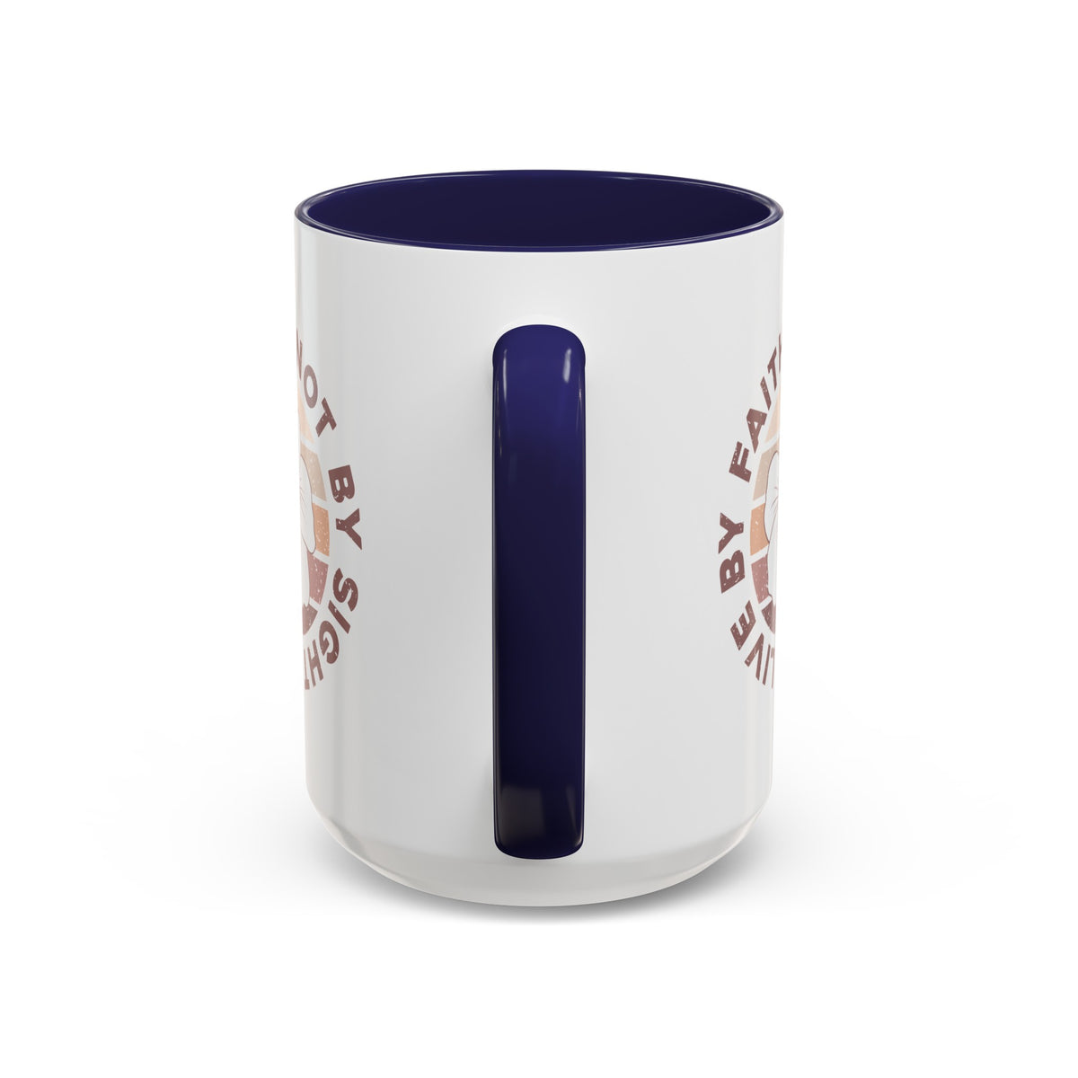 Live By Faith Mug - Inspirational Christian Mug