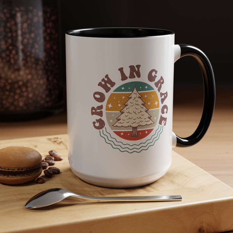 Custom Printed "Grow In Grace" Mug