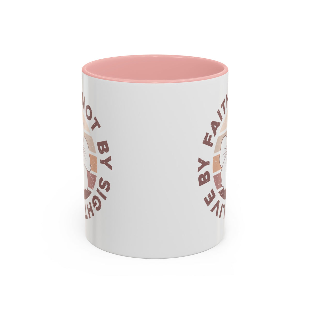 Live By Faith Mug - Inspirational Christian Mug