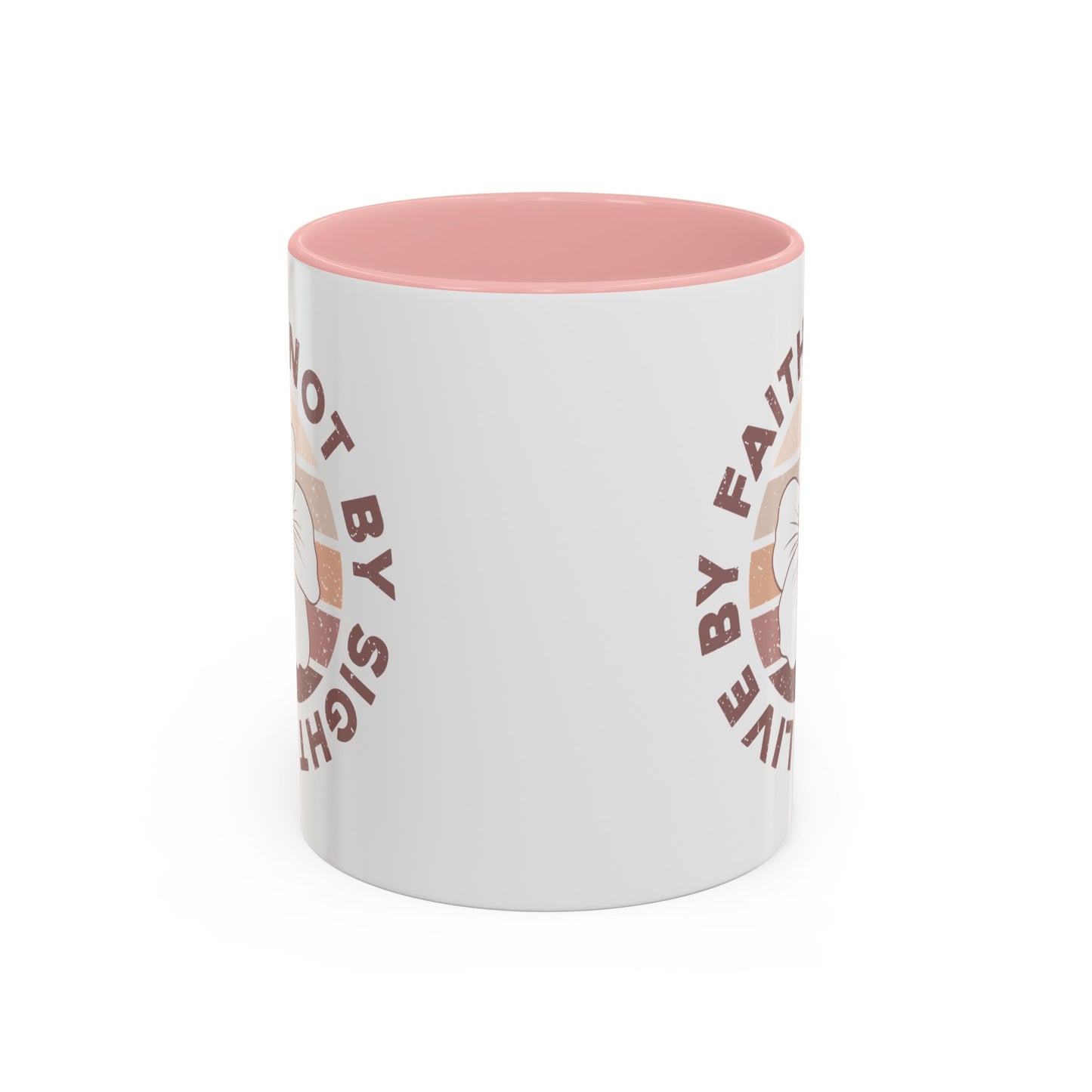 Live By Faith Mug - Inspirational Christian Mug