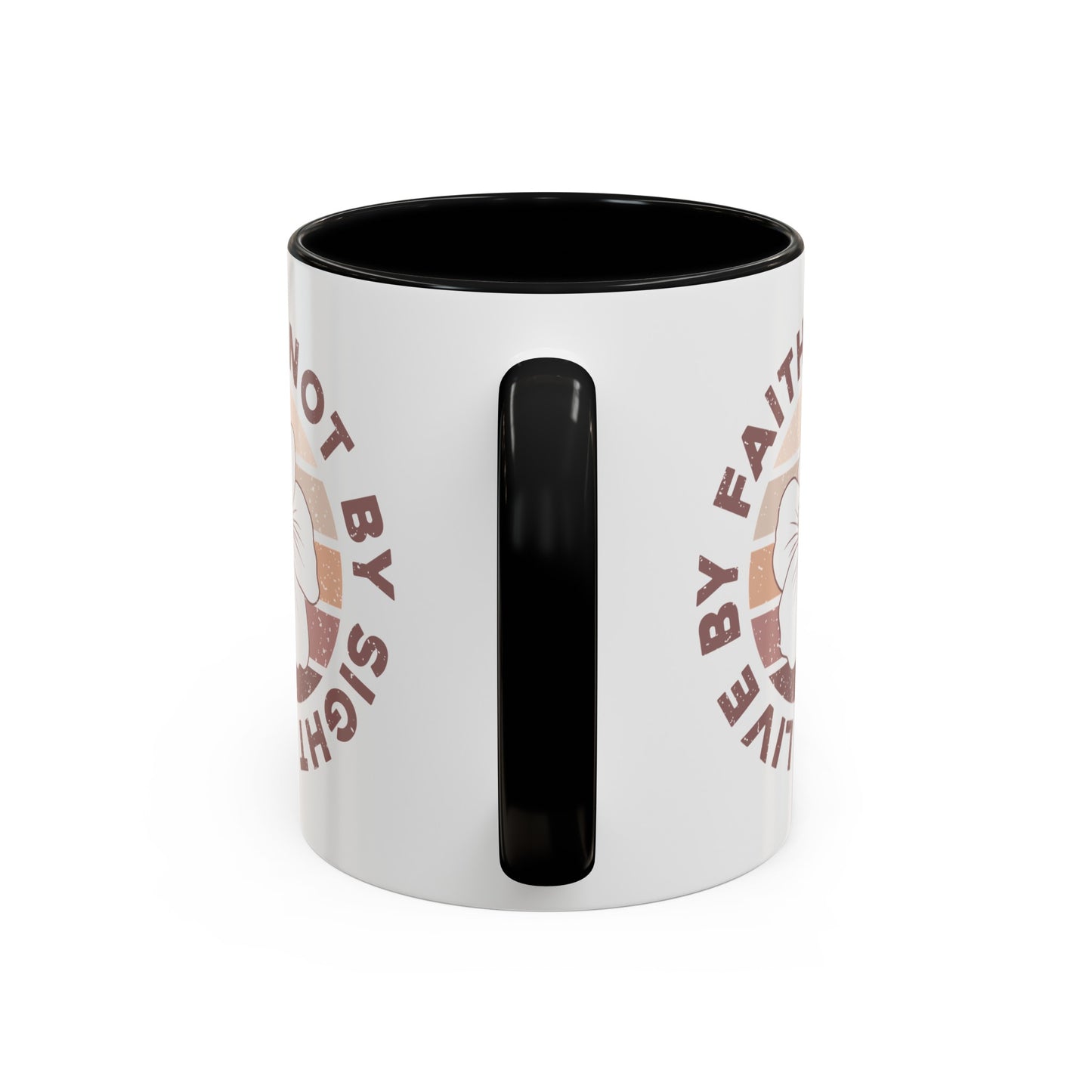 Live By Faith Mug - Inspirational Christian Mug