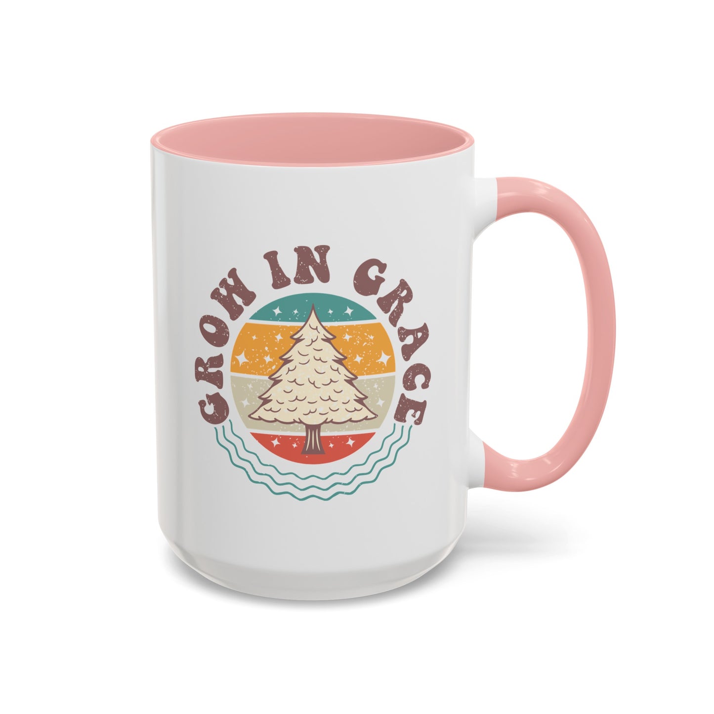 Custom Printed "Grow In Grace" Mug