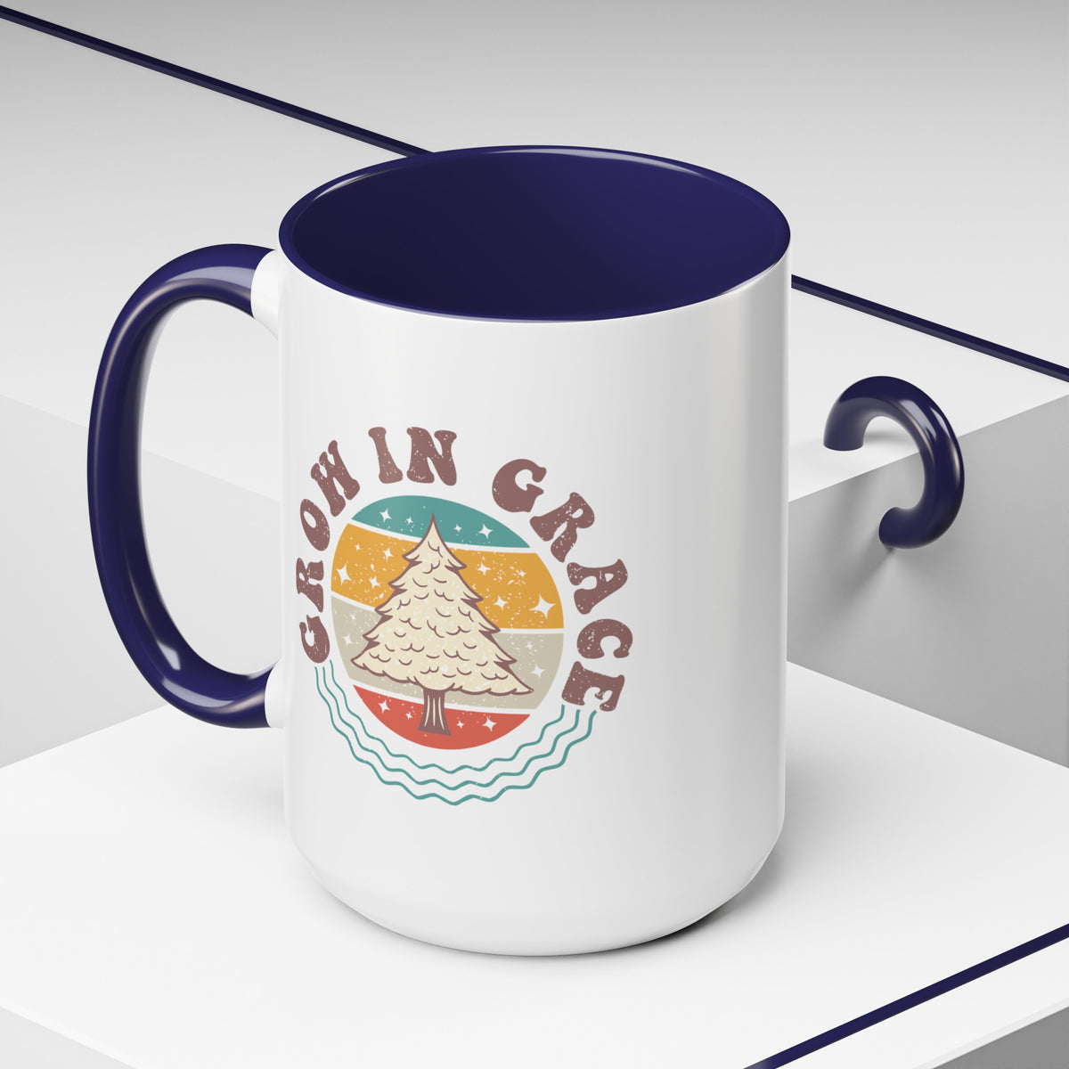 Custom Printed "Grow In Grace" Mug