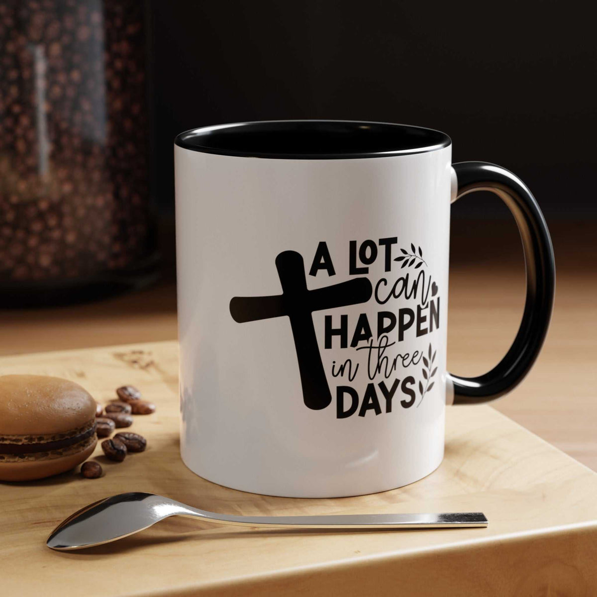 Custom Printed "A Lot Can Happen in 3 days" Mug