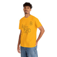 BLESSED Camiseta de algodón pesado unisex con estampado personalizado