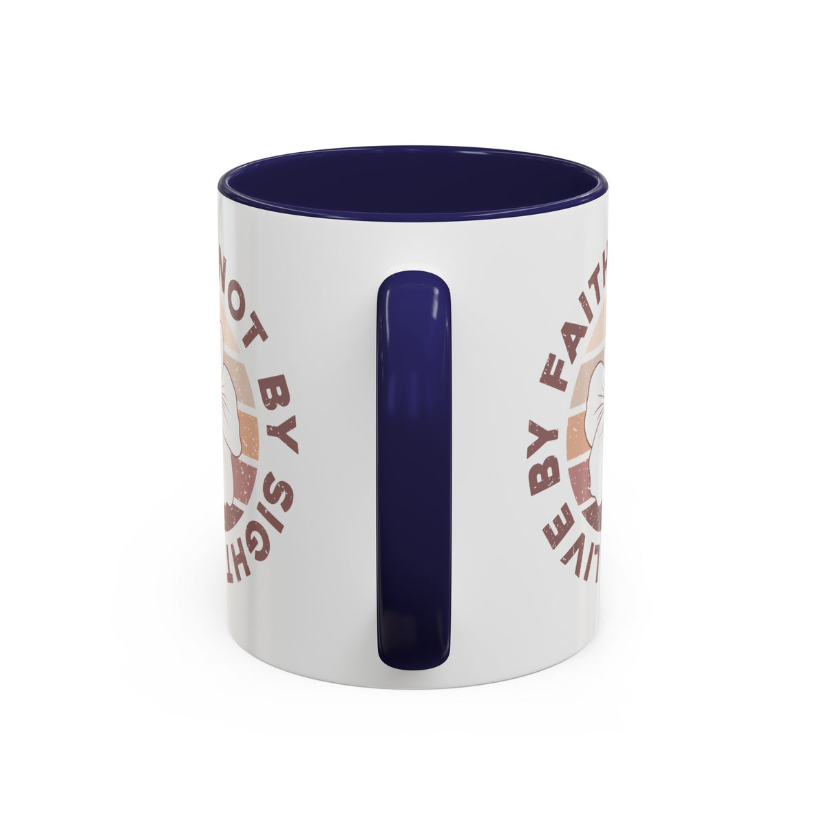 Live By Faith Mug - Inspirational Christian Mug