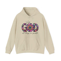 All Things Are Possible Unisex Hooded Sweatshirt – Wear Your Faith with Confidence - Wear Your Heart