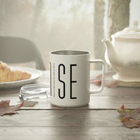 Custom Printed PROMISE Insulated Mug, 10oz - Wear Your Heart