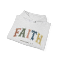 Faith Unisex Hoodie | Christian Apparel | Ephesians 2vs8 - Wear Your Heart