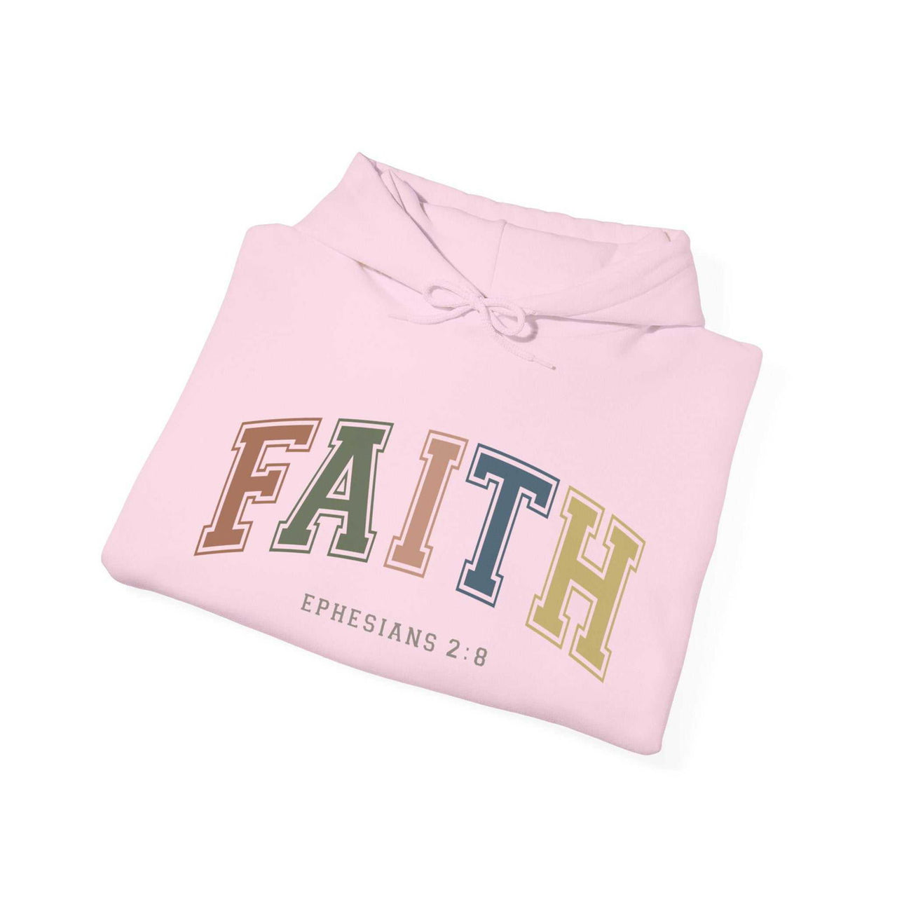 Faith Unisex Hoodie | Christian Apparel | Ephesians 2vs8 - Wear Your Heart