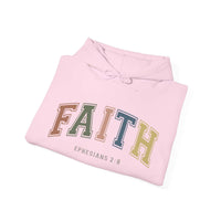 Faith Unisex Hoodie | Christian Apparel | Ephesians 2vs8 - Wear Your Heart
