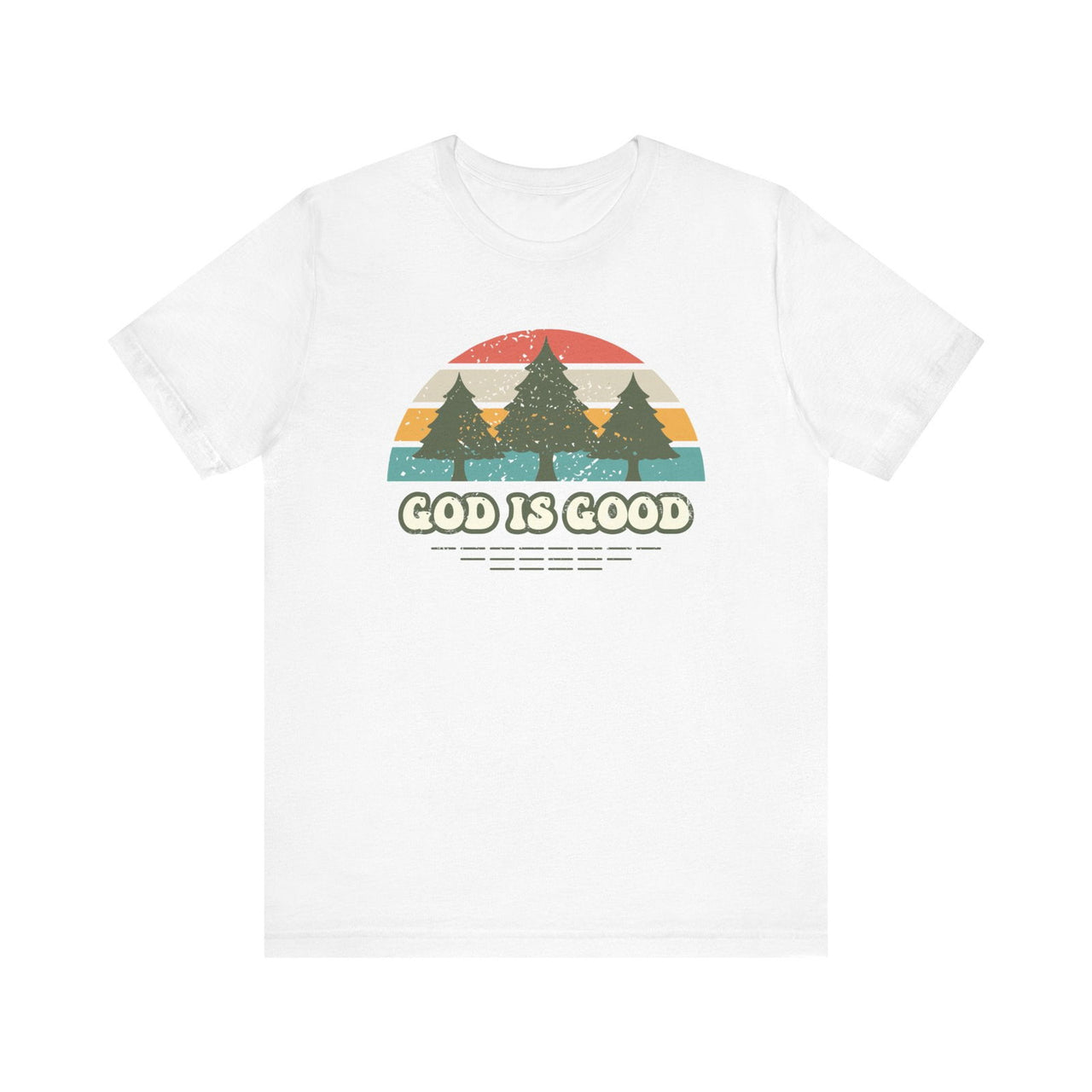 God Is God Unisex Short Sleeve Tee | Christian Apparel | Wear Your Heart - Wear Your Heart