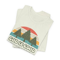 God Is God Unisex Short Sleeve Tee | Christian Apparel | Wear Your Heart - Wear Your Heart
