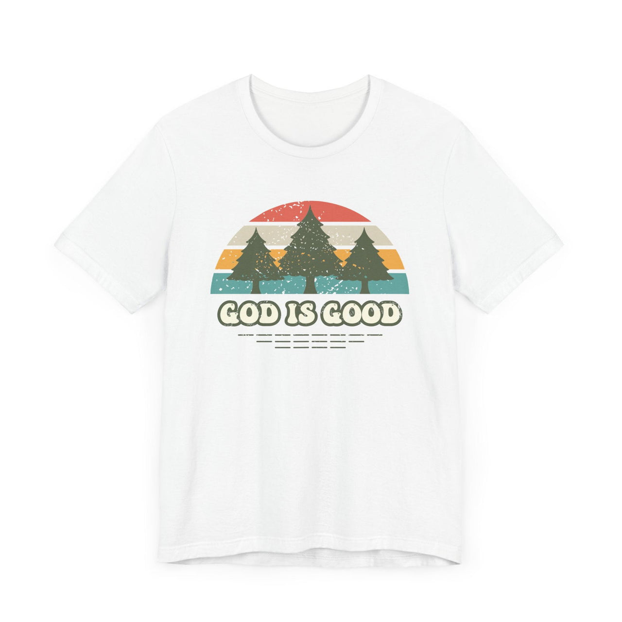 God Is God Unisex Short Sleeve Tee | Christian Apparel | Wear Your Heart - Wear Your Heart