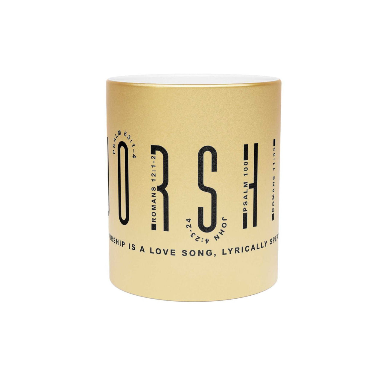 My Worship Is a Love Song Lyrically Speaking Mug | Christian Mug - Wear Your Heart