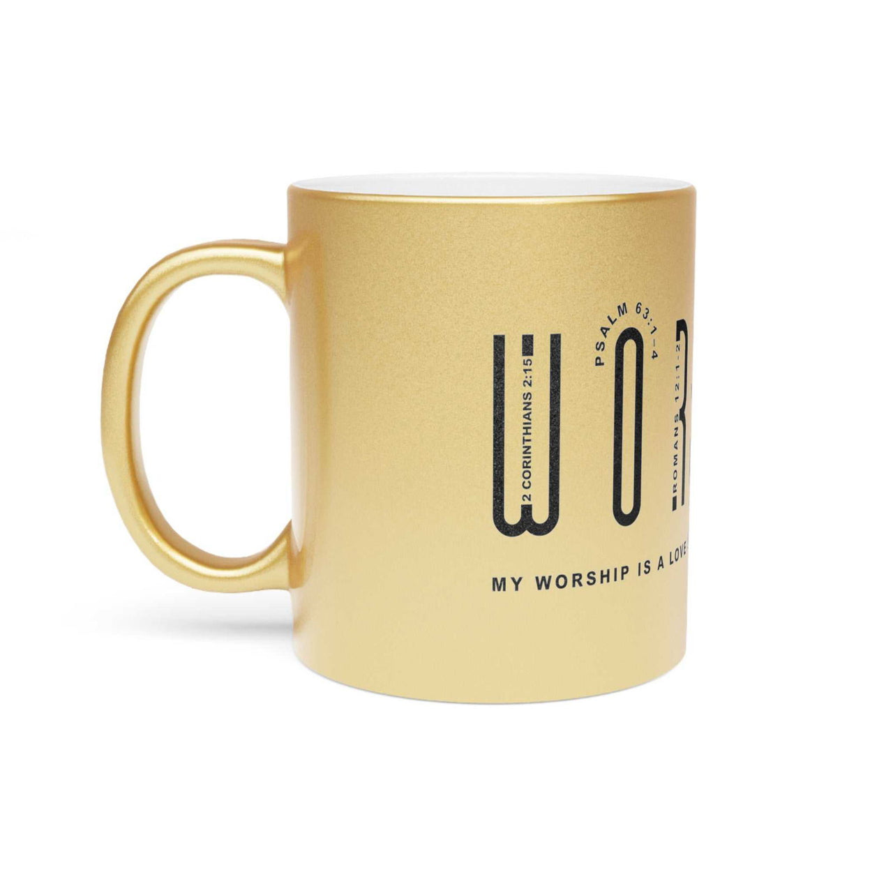 My Worship Is a Love Song Lyrically Speaking Mug | Christian Mug - Wear Your Heart