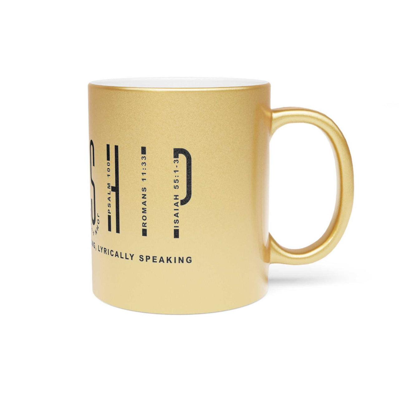 My Worship Is a Love Song Lyrically Speaking Mug | Christian Mug - Wear Your Heart