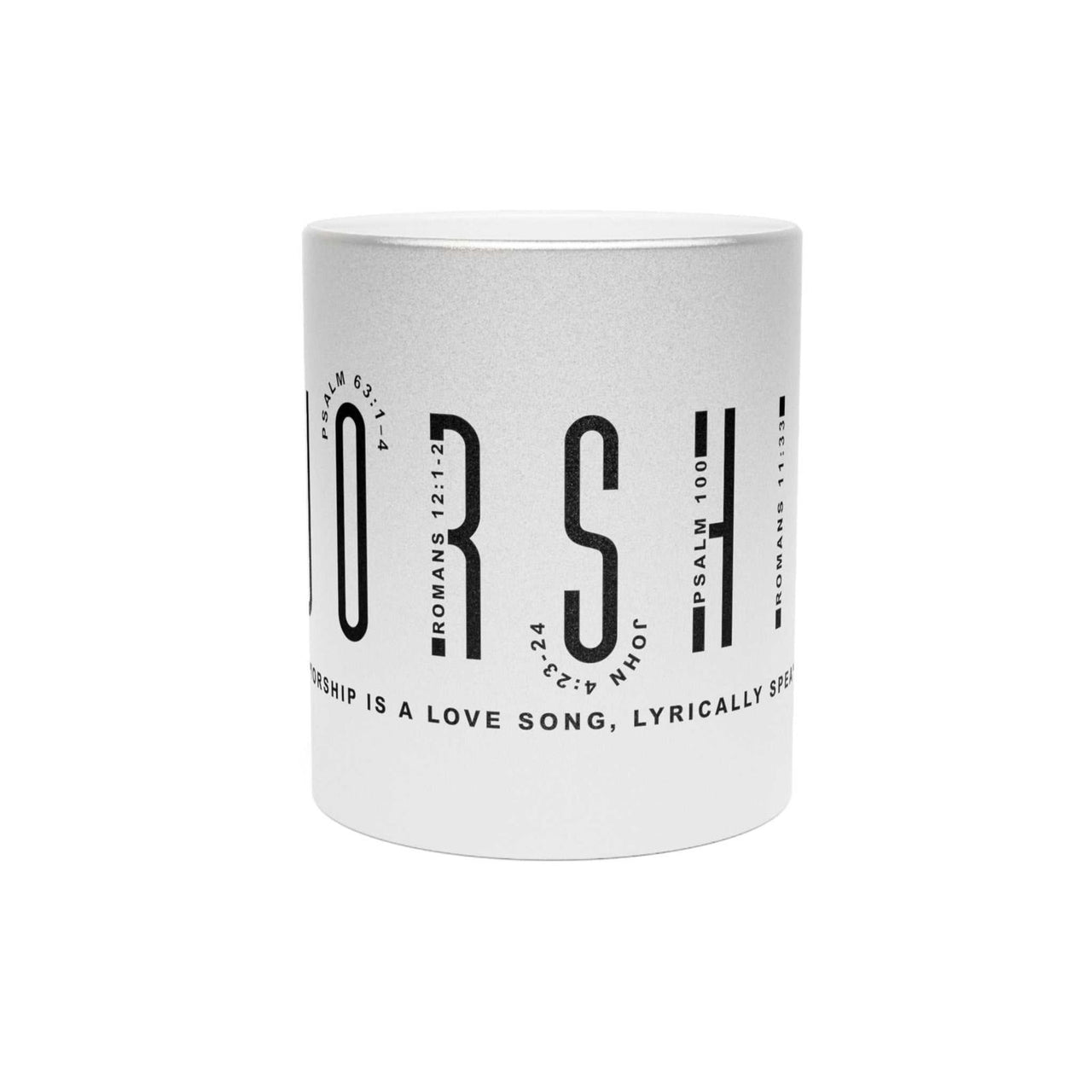 My Worship Is a Love Song Lyrically Speaking Mug | Christian Mug - Wear Your Heart
