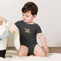 New Creation Embroidery Baby Short Sleeve One-Piece | Christian Baby - Wear Your Heart
