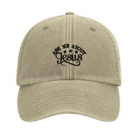 Ask Me About Jesus Embroidered Cap | Christian Evangelism Hat | Wear Your Heart - Wear Your Heart