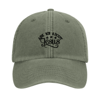 Ask Me About Jesus Embroidered Cap | Christian Evangelism Hat | Wear Your Heart - Wear Your Heart