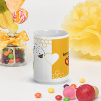 Bee My Honey Glossy Mug – Perfect for Couples and Sweet Moments - Wear Your Heart
