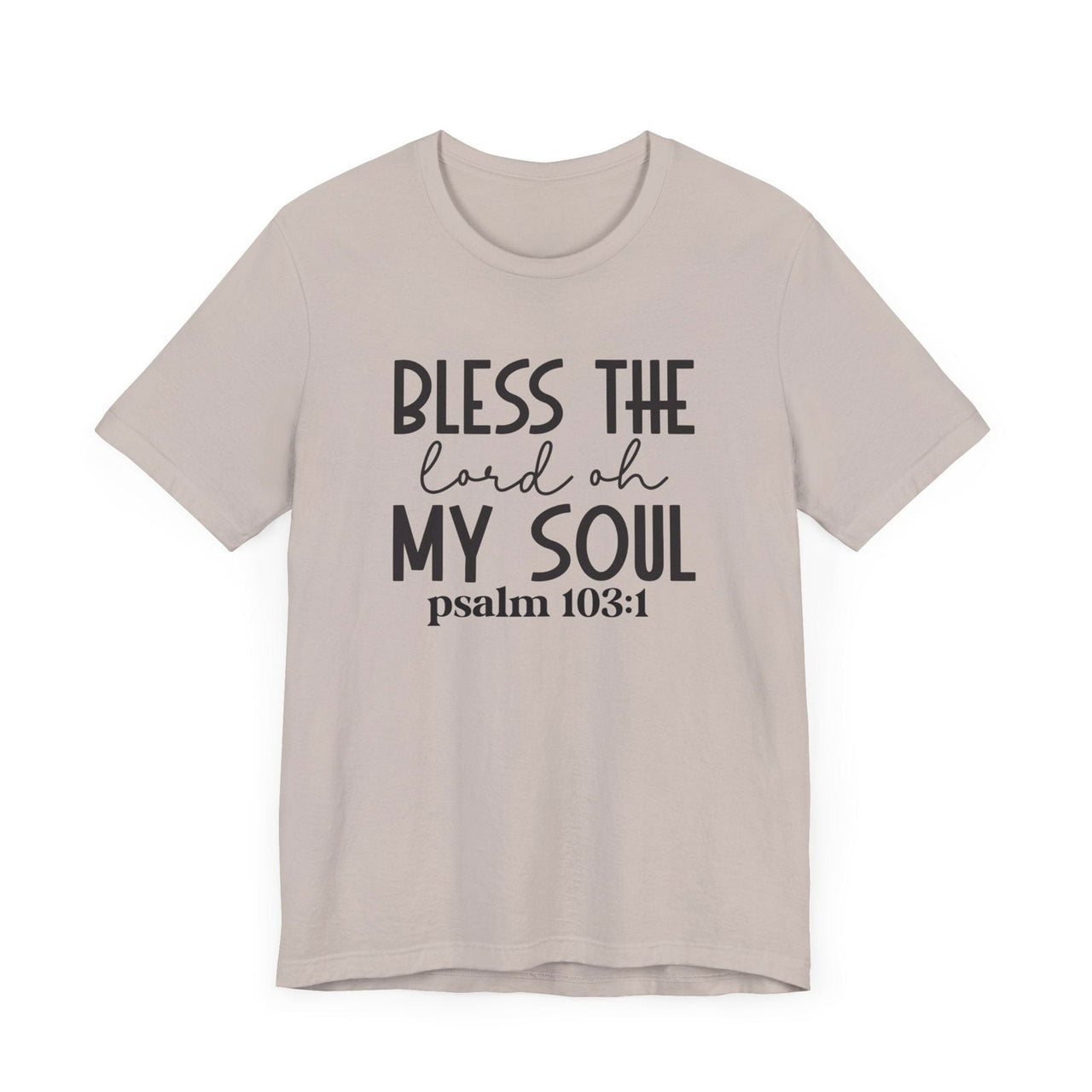 Bless The Lord Unisex Jersey Short Sleeve Tee | Christian Apparel - Wear Your Heart
