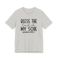 Bless The Lord Unisex Jersey Short Sleeve Tee | Christian Apparel - Wear Your Heart