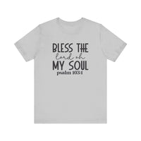 Bless The Lord Unisex Jersey Short Sleeve Tee | Christian Apparel - Wear Your Heart