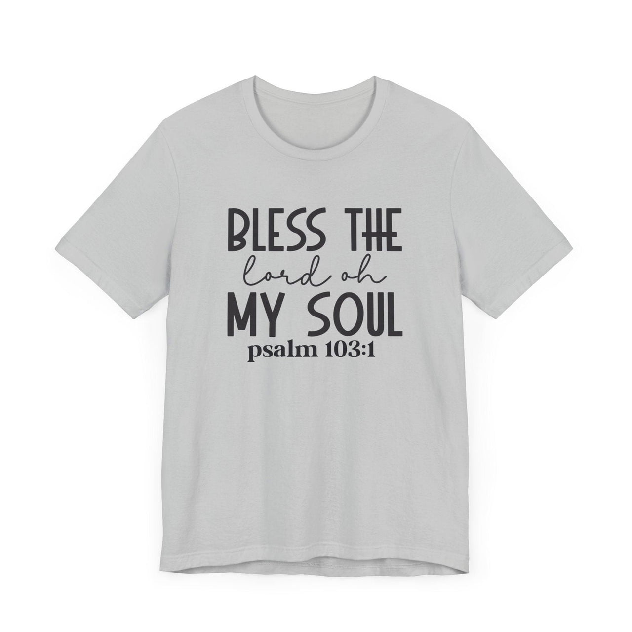 Bless The Lord Unisex Jersey Short Sleeve Tee | Christian Apparel - Wear Your Heart