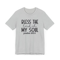 Bless The Lord Unisex Jersey Short Sleeve Tee | Christian Apparel - Wear Your Heart