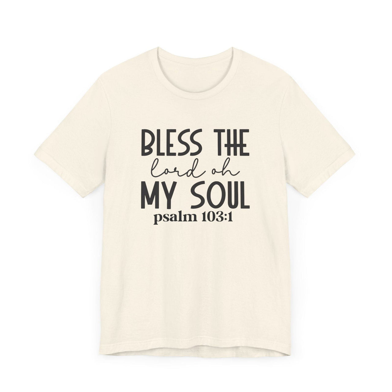Bless The Lord Unisex Jersey Short Sleeve Tee | Christian Apparel - Wear Your Heart