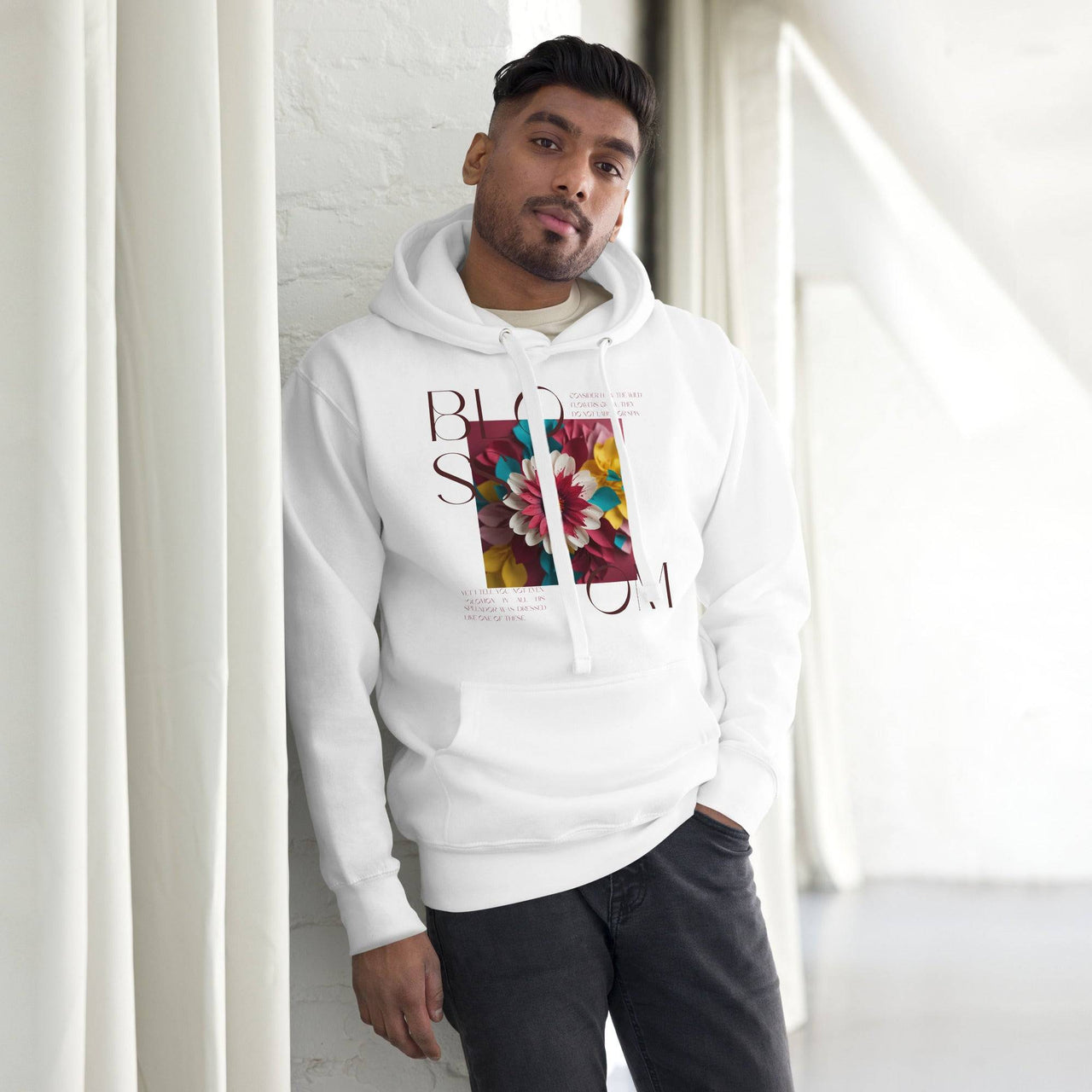 Blossom Unisex Hoodie – Stylish Christian Apparel for Men & Women - Wear Your Heart