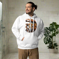 Bold Unisex Hoodie – Christian Lion Design & Scripture - Inspired Sleeve - Wear Your Heart