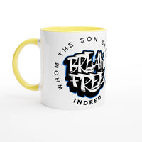 Break Free 11oz Ceramic Mug | Whom the Son Sets Free | Christian Gift | Wear Your Heart - Wear Your Heart