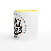 Break Free 11oz Ceramic Mug | Whom the Son Sets Free | Christian Gift | Wear Your Heart - Wear Your Heart